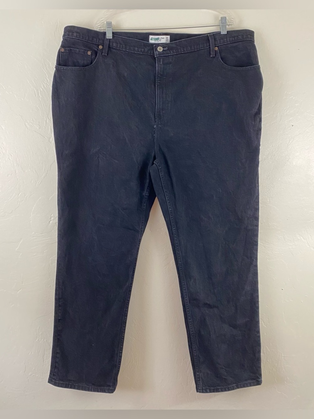 Abercrombie & Fitch Size 22 Black Strechy Super Skinny High Rise Denim Jean